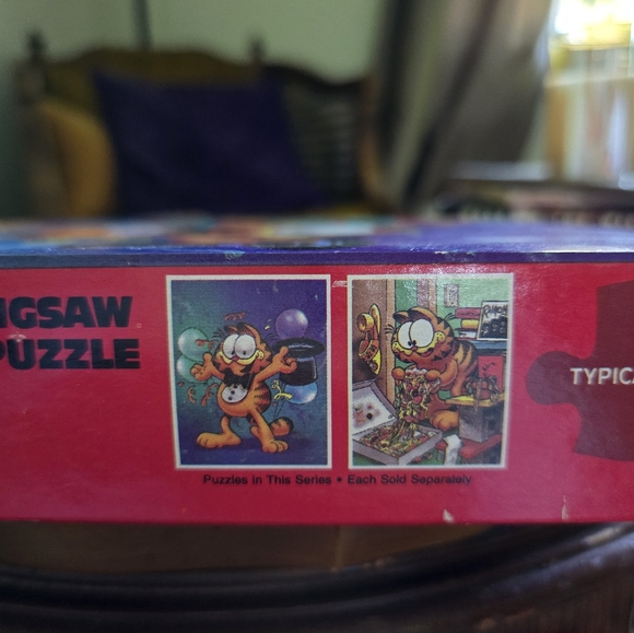 Vintage 1978 Garfield jigsaw puzzle - Picture 5 of 7